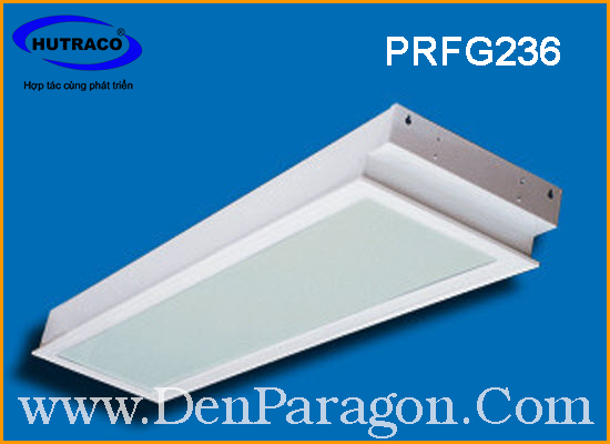 máng đèn huỳnh quang âm trần mặt Prismatic paragon prfg236