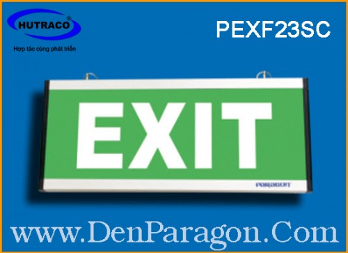 Đèn exit thoát hiểm 2 mặt Paragon PEXF23SC