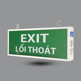 Đèn Exit thoát hiểm khẩn cấp 2 mặt Paragon PEXF23SC Đèn Exit thoát hiểm khẩn cấp 2 mặt Paragon PEXF23SC